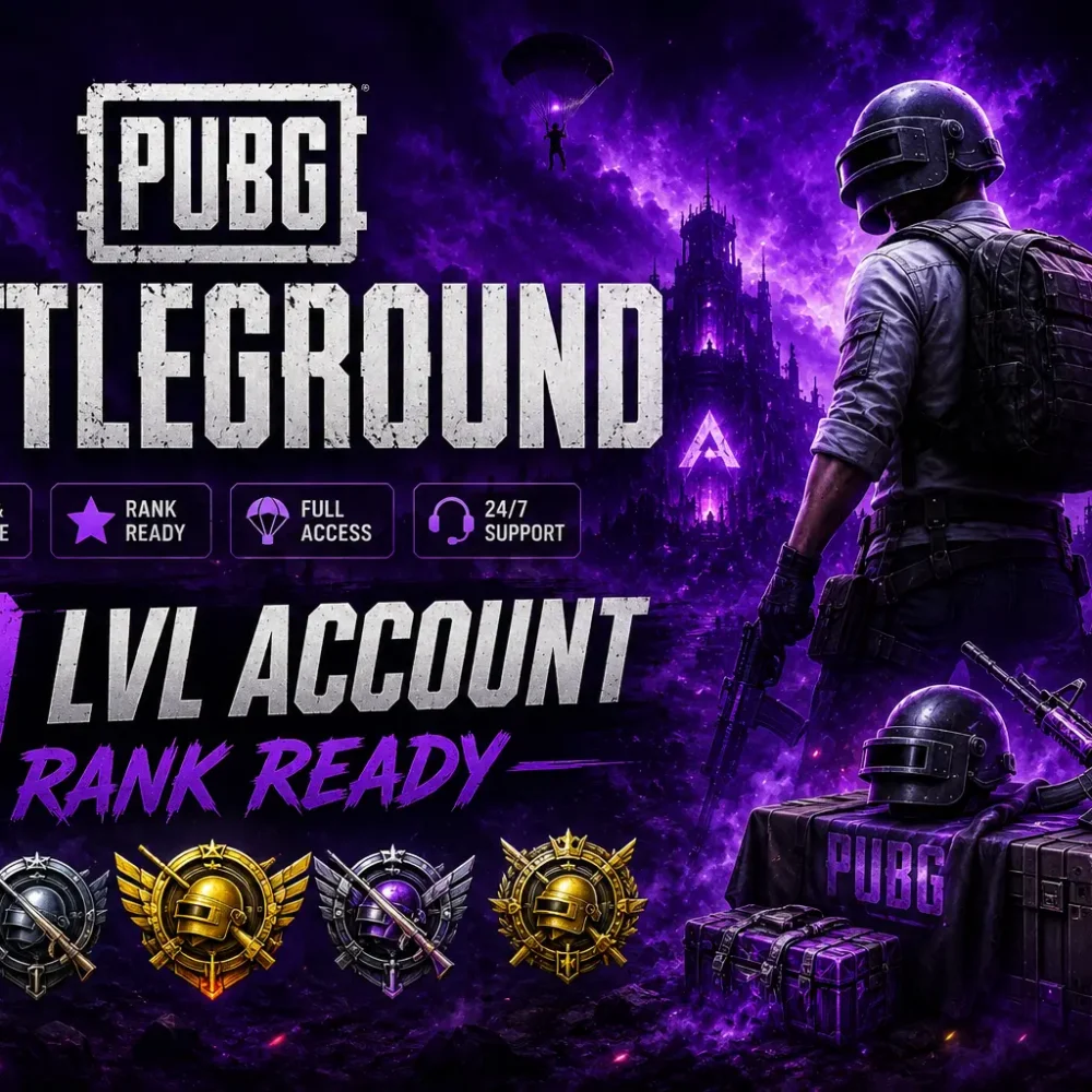 PUBG BATTLEGROUND - 80 LEVEL ACCOUNT