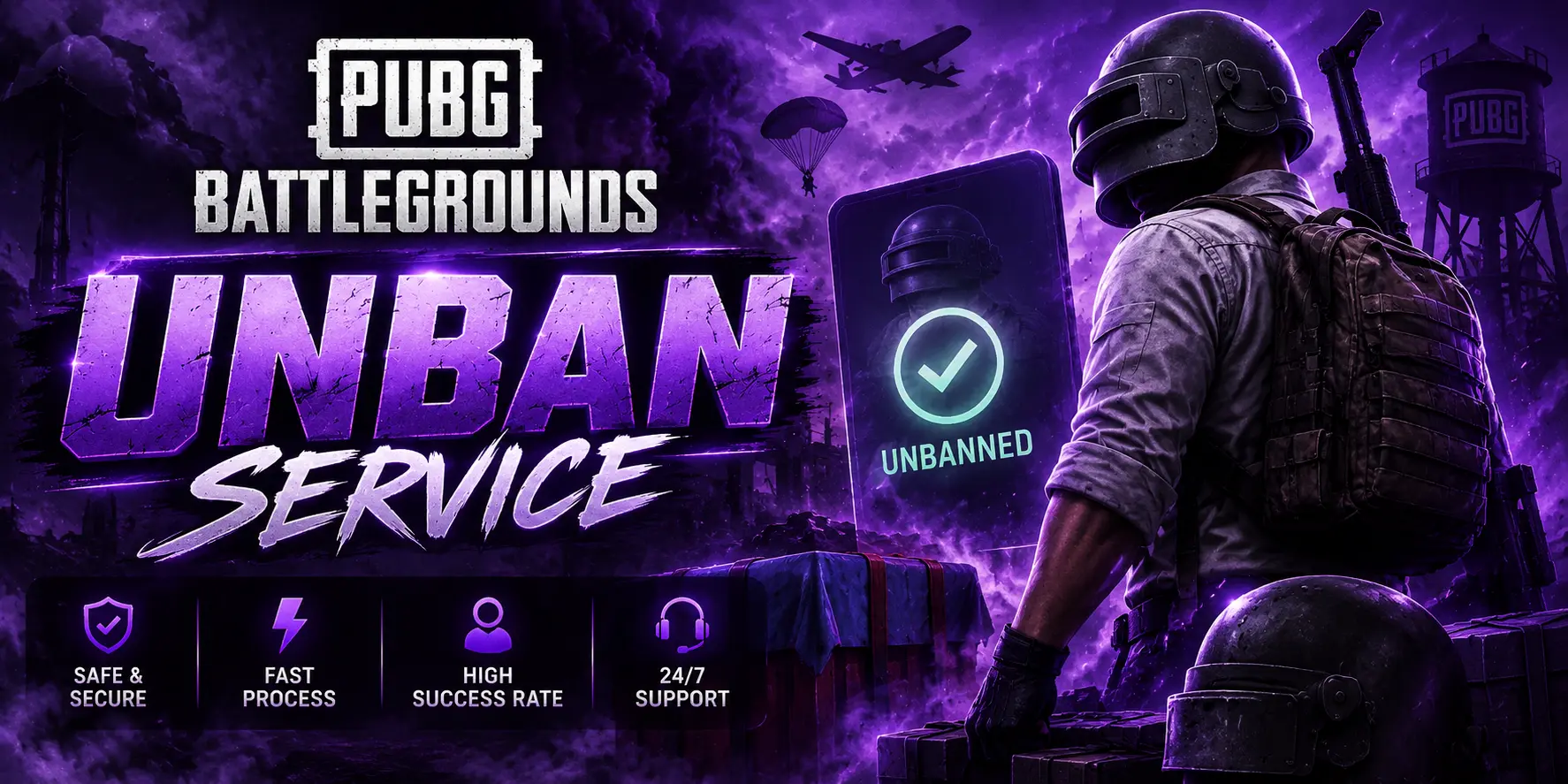 UNBAN SERVICE | PUBG