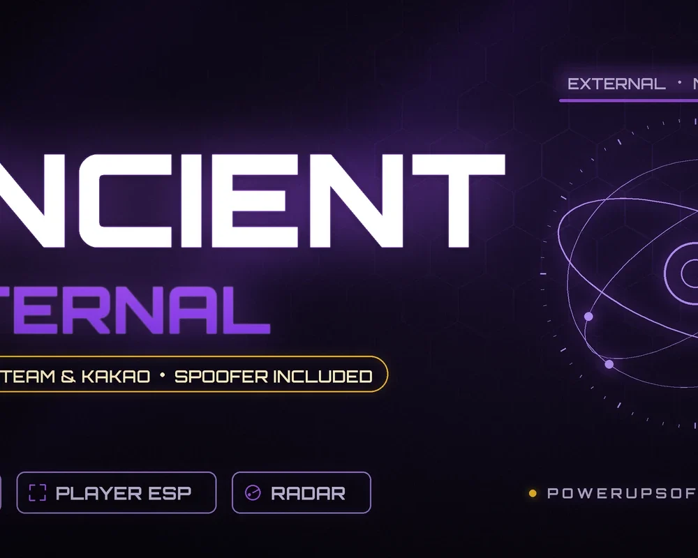 Ancient External PUBG cheat – aimbot, player ESP, radar and HWID spoofer