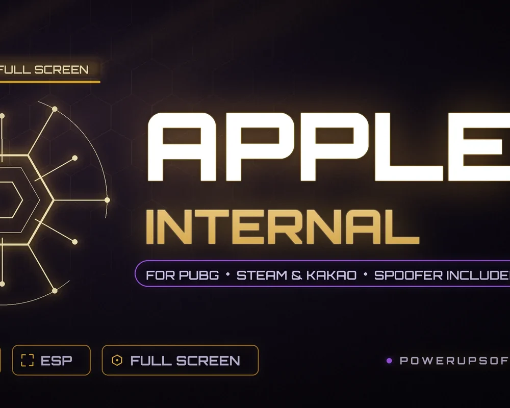 Apple Internal PUBG cheat – aimbot, ESP and built-in HWID spoofer