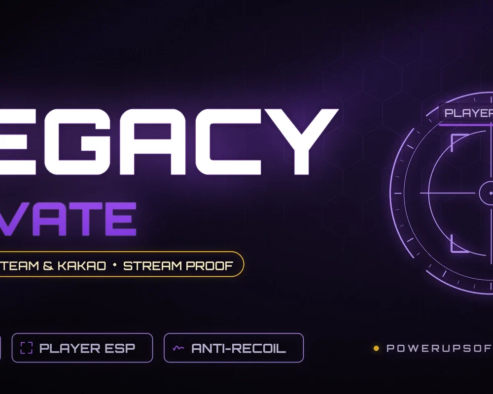 Legacy Private PUBG cheat – aimbot, player ESP and anti-recoil