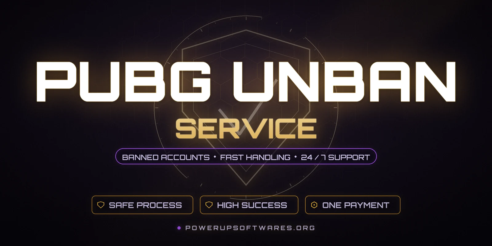 PUBG unban service – banned account recovery with 24/7 support