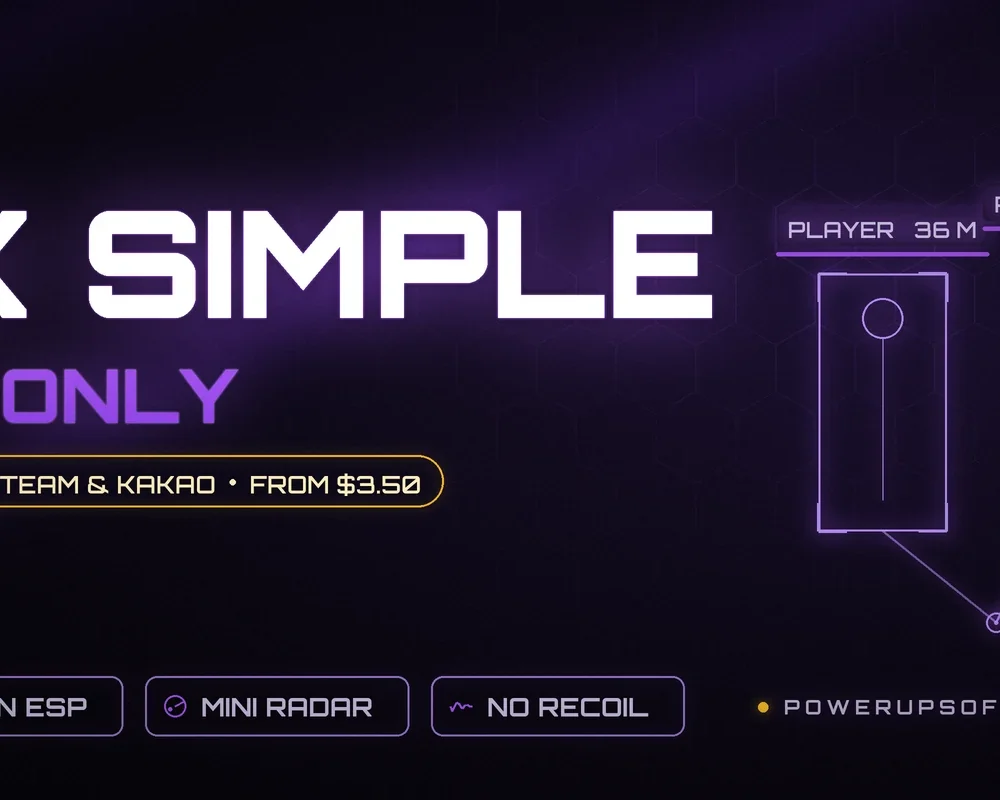 PX Simple ESP PUBG cheat – skeleton ESP, mini radar and recoil control